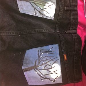 Painted jeans!!!